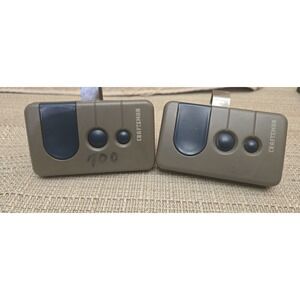 Craftsman Garage Door Openers (2) 3 button‎ Remote HBW1255 139.53681B 390MHz